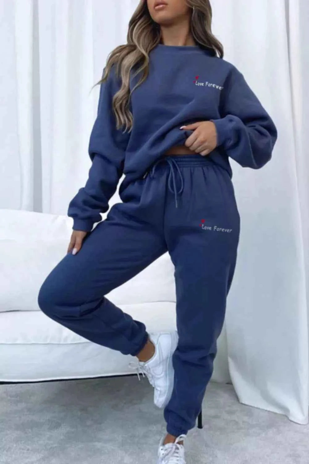 Round Neck Sweatshirt and Joggers Set c57b09e2-0eea-48f1-8a54-085bc37426c1-Max-Origin