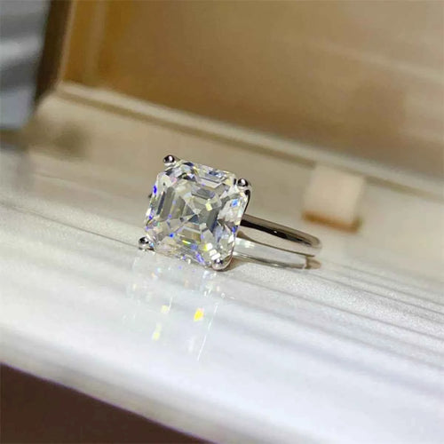 5 Carat Moissanite 925 Sterling Silver Ring Silver c57c5c72-ad89-4bcb-802a-48c4f530a0f8-Max-Origin
