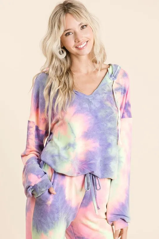 BiBi Tie Dye French Terry Top and Bottom Set c5a2a31ac2ca442f901e6037eef03258-Max-Origin