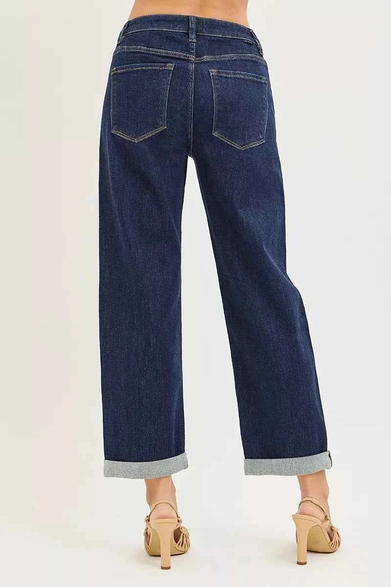 RISEN Slouchy Cropped Boyfriend Jeans With Cuffed Hem c5b04ef66df34ec694e7e32d5bdf4564-Max-Origin