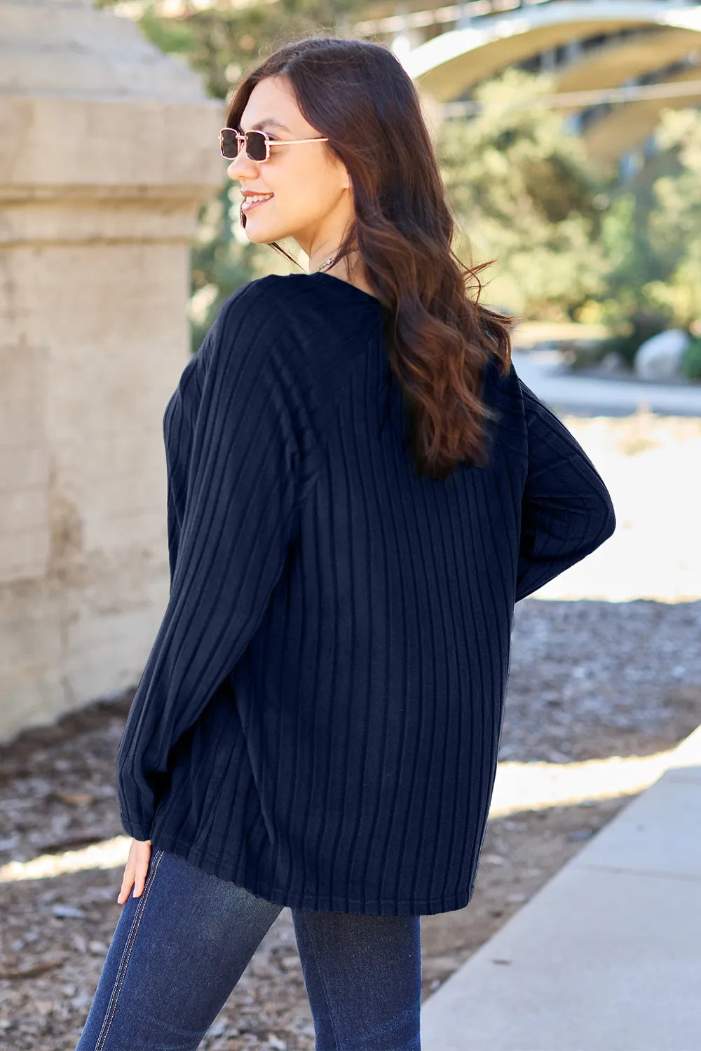 Basic Bae Full Size Ribbed Round Neck Long Sleeve Knit Top c5c31b074c5b4eff83abdaa81a9e897c-Max
