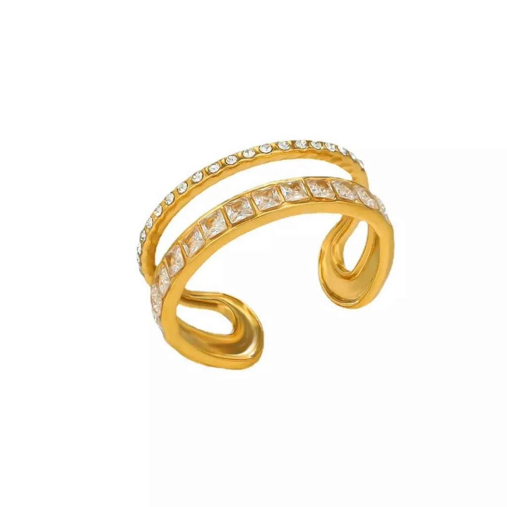 18K Gold-Plated Rhinestone Open Ring c5cfddba-0c1e-407a-8e72-c60fe8d089c0-Max-Origin