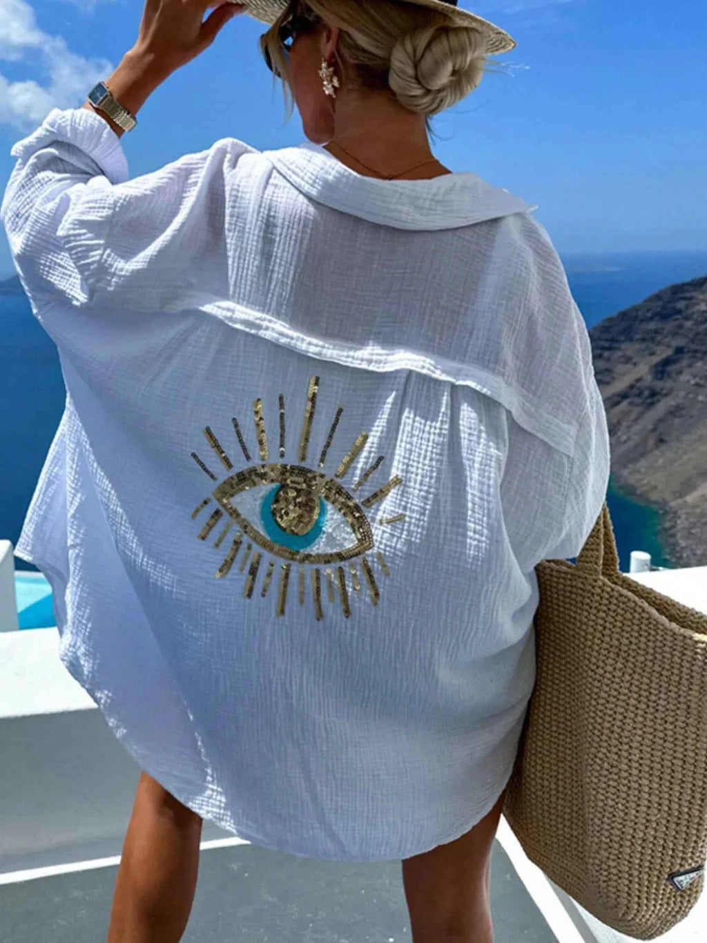 Evil Eye Embroidered Oversized Shirt c62b4025-ac0a-4130-b106-0c0014a83ead-Max-Origin