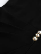 Ruched Surplice Long Sleeve Dress c6360cbc205e47f797714e574276075c-Max