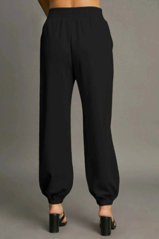 Drawstring Jogger Pants with Front Seam Detail c63d4c5c-e50c-4d87-a6c5-61f518e30853-Max-Origin