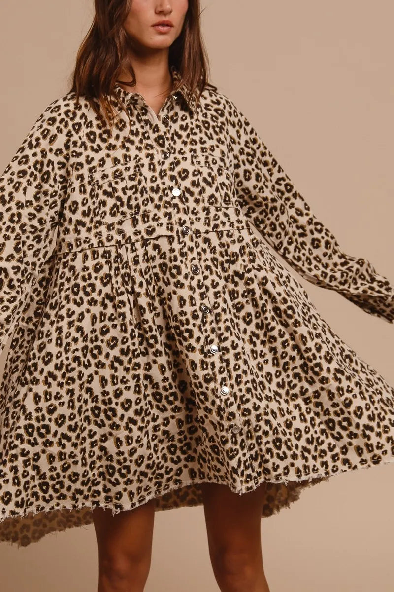 BiBi Washed Denim Button Down Dress with Side Pocket c64f71a027bf42019a36966c029409b9-Max-Origin