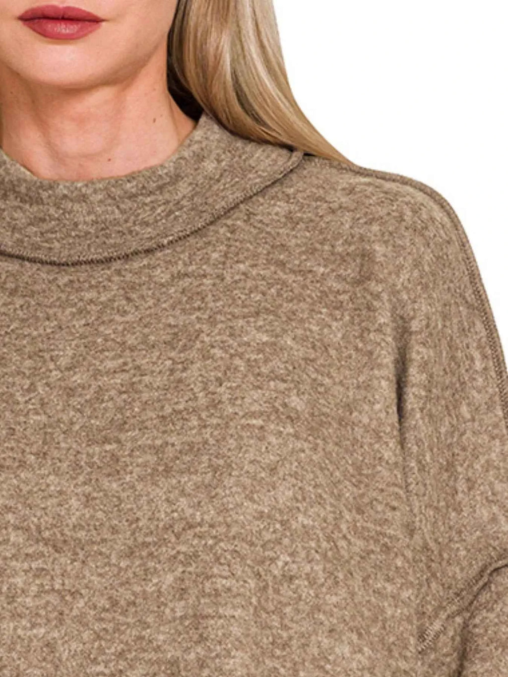 Zenana Brushed Melange Hacci Cropped Sweater c65ce8f7-9b82-4ef6-bb61-300e04fd0f46-Max-Origin