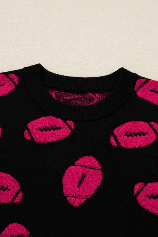 Game Day Football Short Sleeve Sweater c674667d-0eb5-4947-81d1-56df8309d9b3