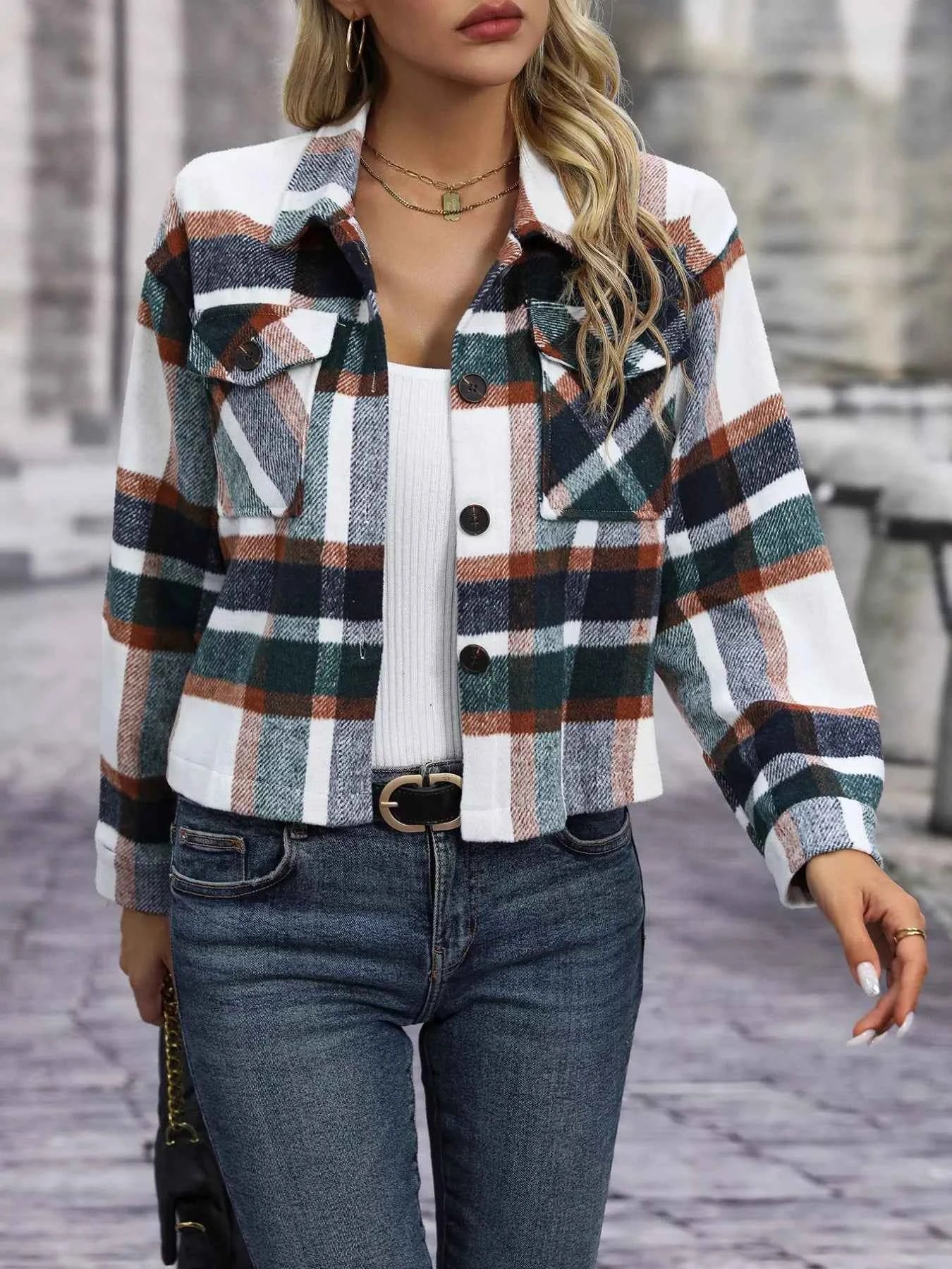 Plaid Oversized Button-Up Cropped Jacket c68b952f-f3df-4a33-81ce-2fa5467a0d07-Max-Origin