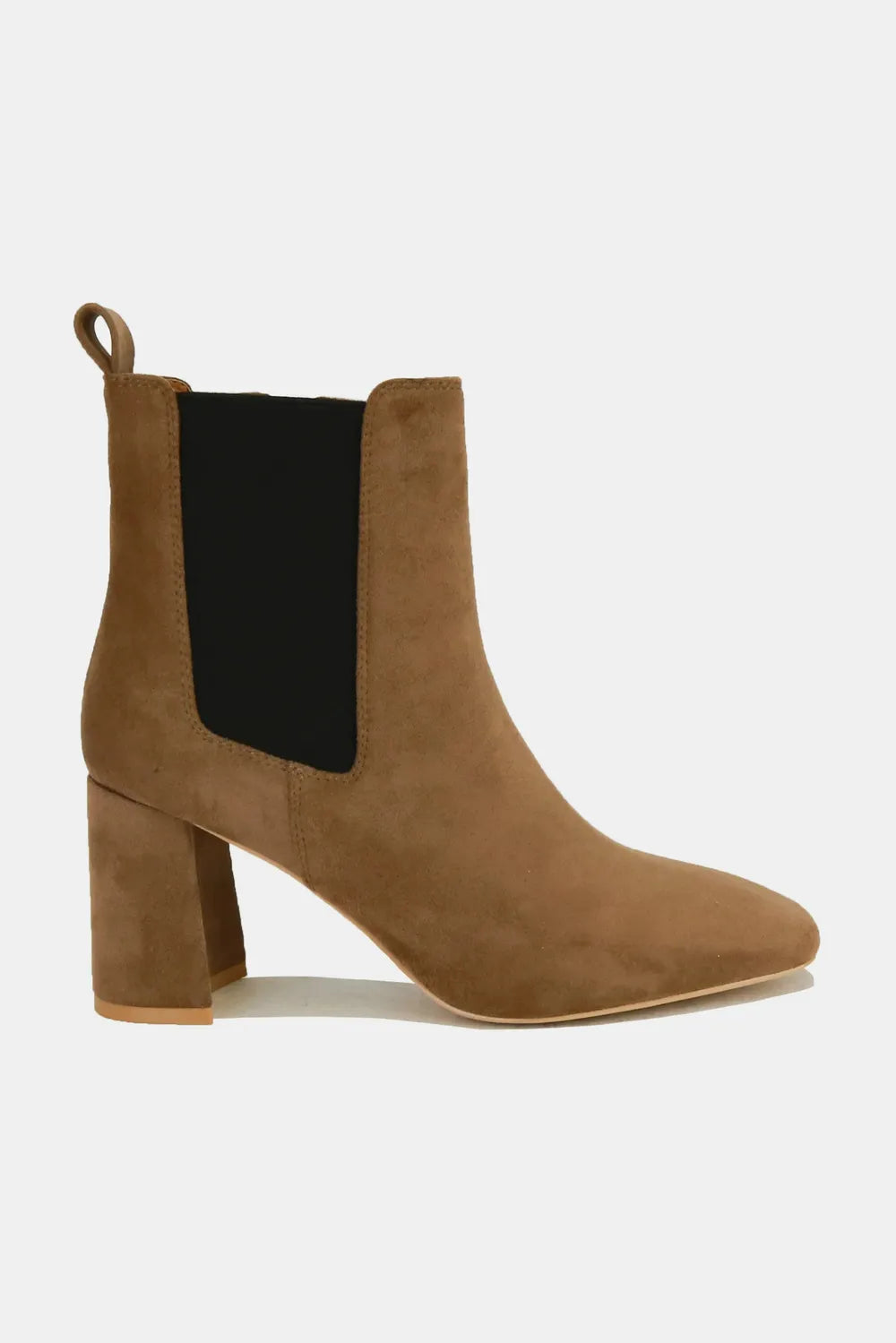 Beast Fashion Faux Suede Block Heel Chelsea Boots with Elastic Side Panel c6cf0dcc-145d-4f36-a7dd-fed4ccd7560d-Max