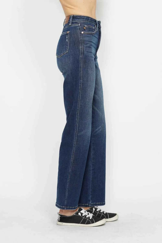 Full Size High Waist Tummy Control Jeans c6f154f4-5094-4254-a78f-4b002bcdc7de-Max