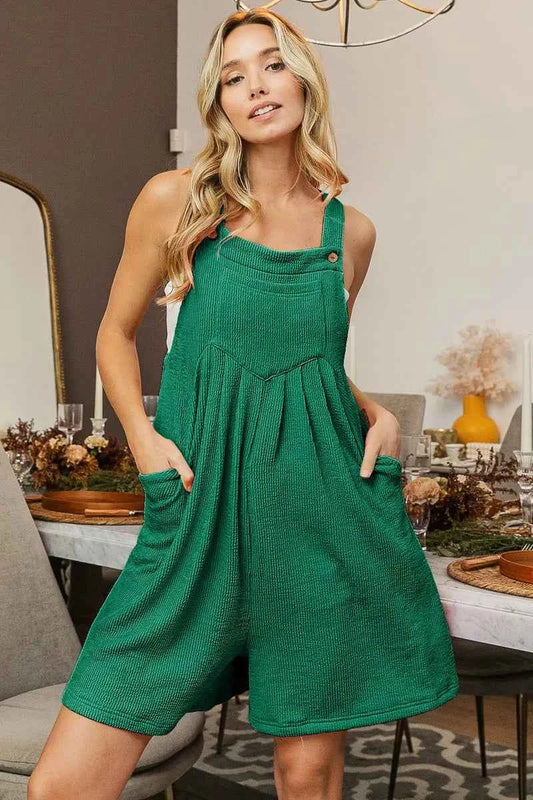 BiBi Crinkle Rib Textured Wide Leg Shortalls JADE c7079dec7dd541a7ad40274caa0e110c-Max-Origin