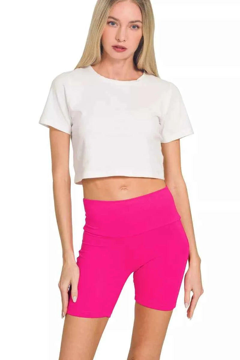 Zenana Brushed Dty Microfiber Top & Biker Shorts c735d32532e54694b2d8a8b20533d728-Max-Origin