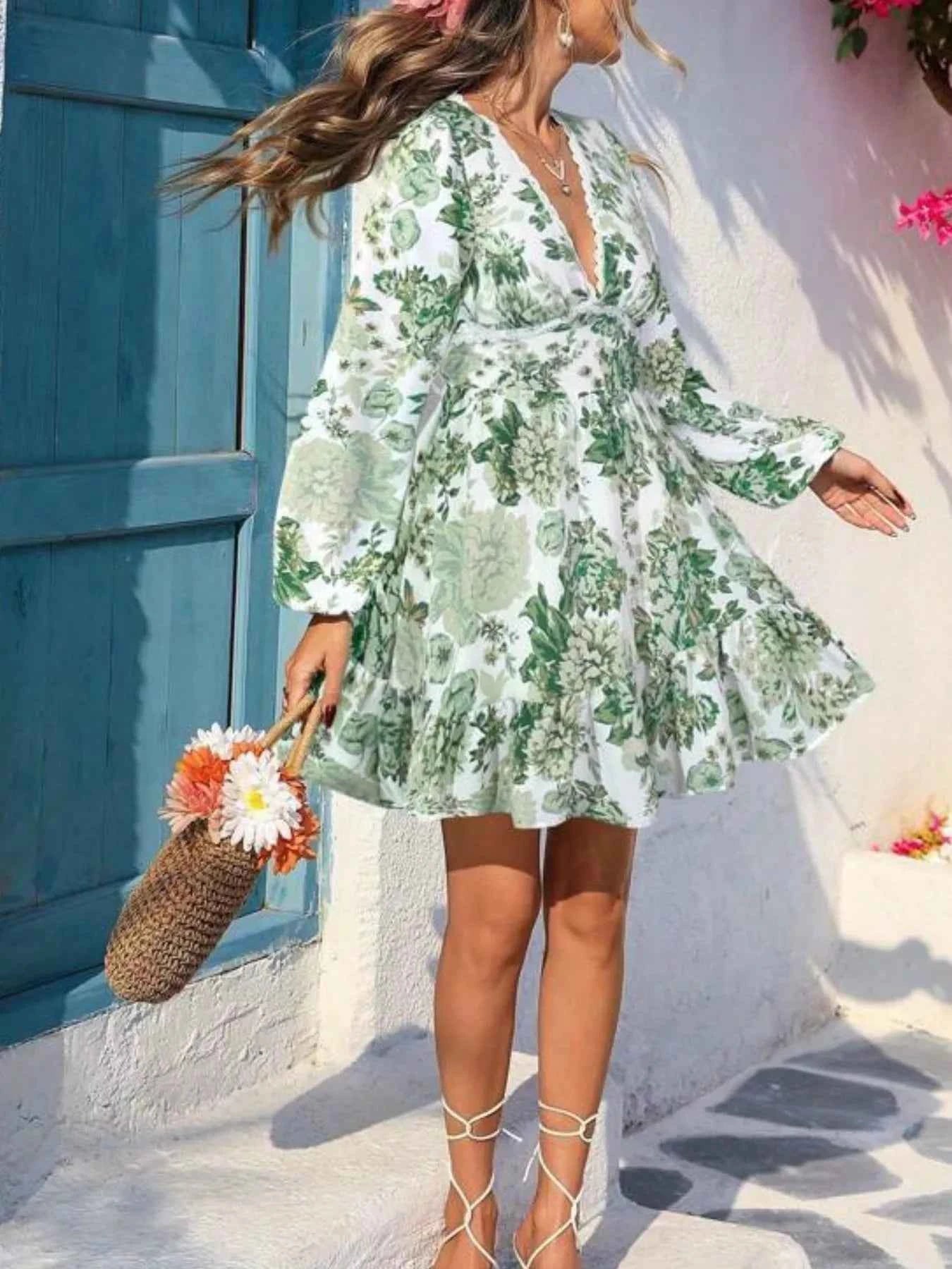 Full Size Floral V-Neck Long Sleeve Dress Plus Size c746b7d3-4561-45c4-b9c6-e50bf8dc2778-Max-Origin