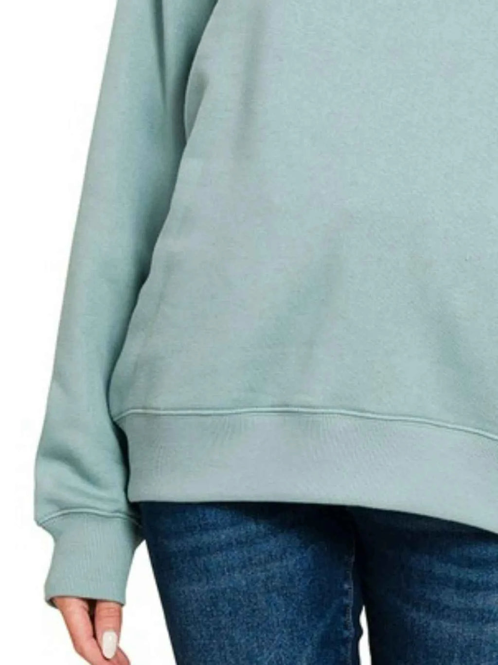 Zenana Fleece Round Neck Sweatshirts c768b705-f495-488e-a661-e65f9ebc3dec-Max-Origin