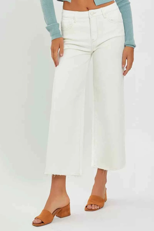RISEN Tummy Control High Rise Crop Wide Jeans Cream c76f73d6-79fb-48a5-9d91-43ebf7ee1326-Max-Origin