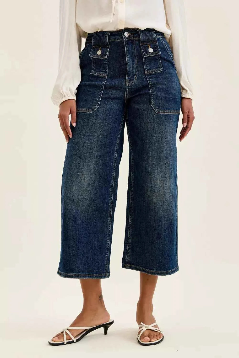 Judy Blue High Waist Wide Crop Utility Jeans with Patch Pocket DK c78be4e8545849309fb0574c1fb2fbf4-Max-Origin