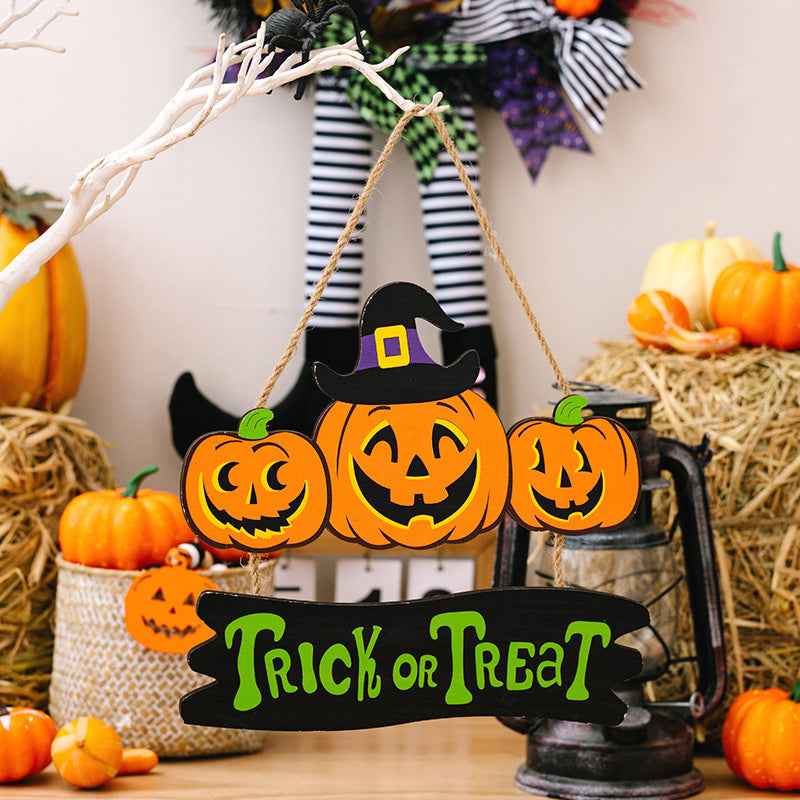 HALLOWEEN TRICK OR TREAT Hanging Widget Pumpkin One Size c7a12e3c5cc64620b39ca3f36d587ebc-Max