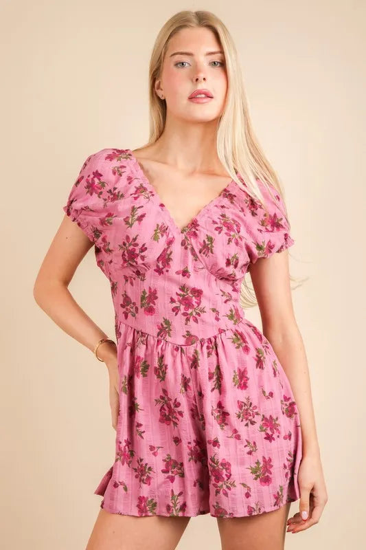 VERY J Floral Printed Ruffle Romper c7ac48360213486ca136303c7f0de136-Max-Origin