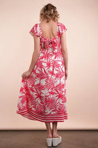 VERY J Tropical Printed Midi Summer Boho Dress c7aef20ac70a42ebbf0d2ed8f9cf441f-Max-Origin