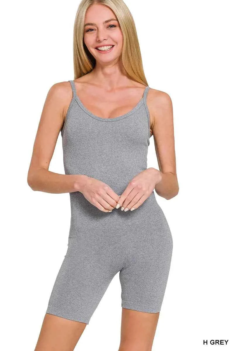 Zenana Ribbed Seamless Bodysuit H GREY c81b8f155a21439dad21a13159f70d5b-Max-Origin