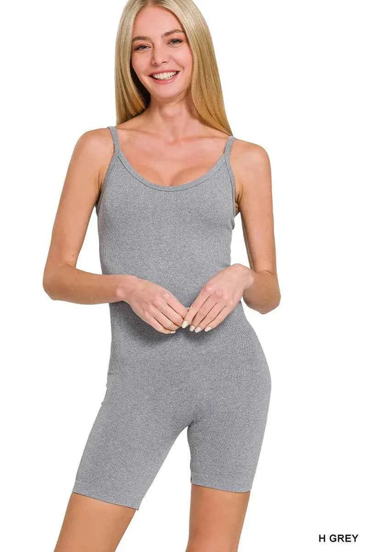 Zenana Ribbed Seamless Bodysuit H GREY c81b8f155a21439dad21a13159f70d5b-Max-Origin