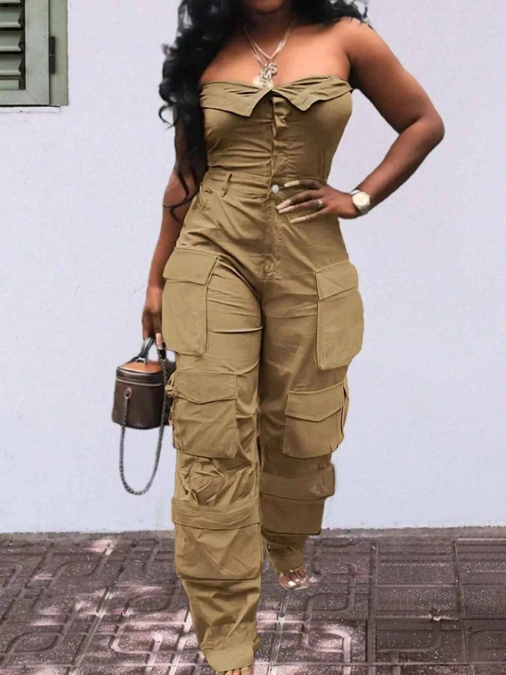Tube Snap Down Cargo Jumpsuit c82357d5-52ec-4dbd-b24e-06fb25fff2c0-Max-Origin