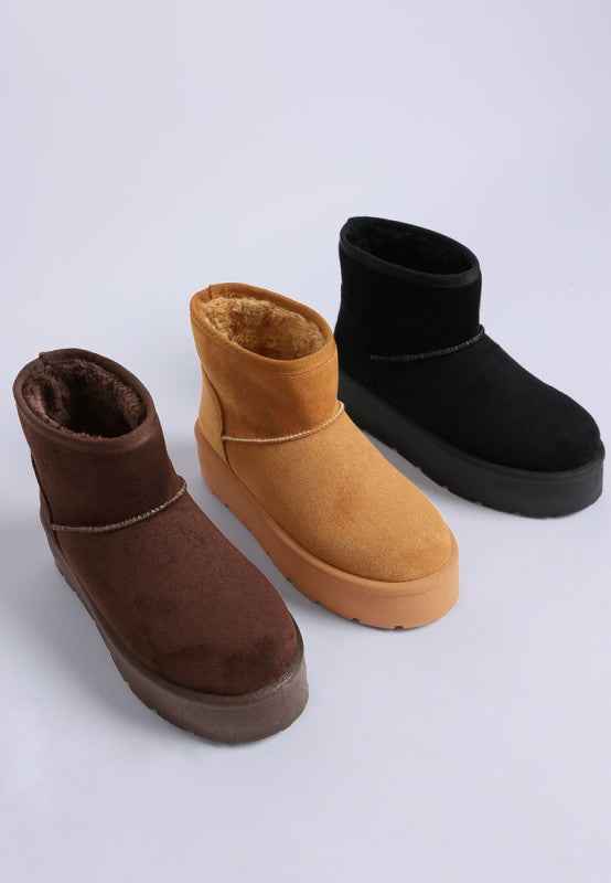 Derta Soft Microfiber Snow Boots c8248704-e2d9-4f6c-b87e-177a8c34bcc0
