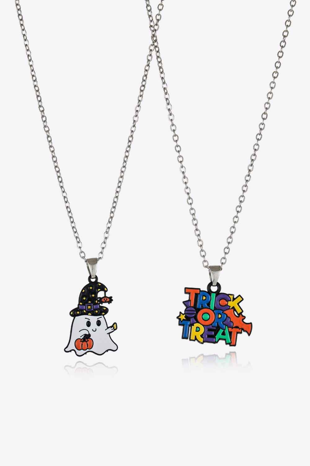Two-Piece Halloween Theme Necklace Set Style D One Size c82ead7d867b4f79a122529b86409cce-Max