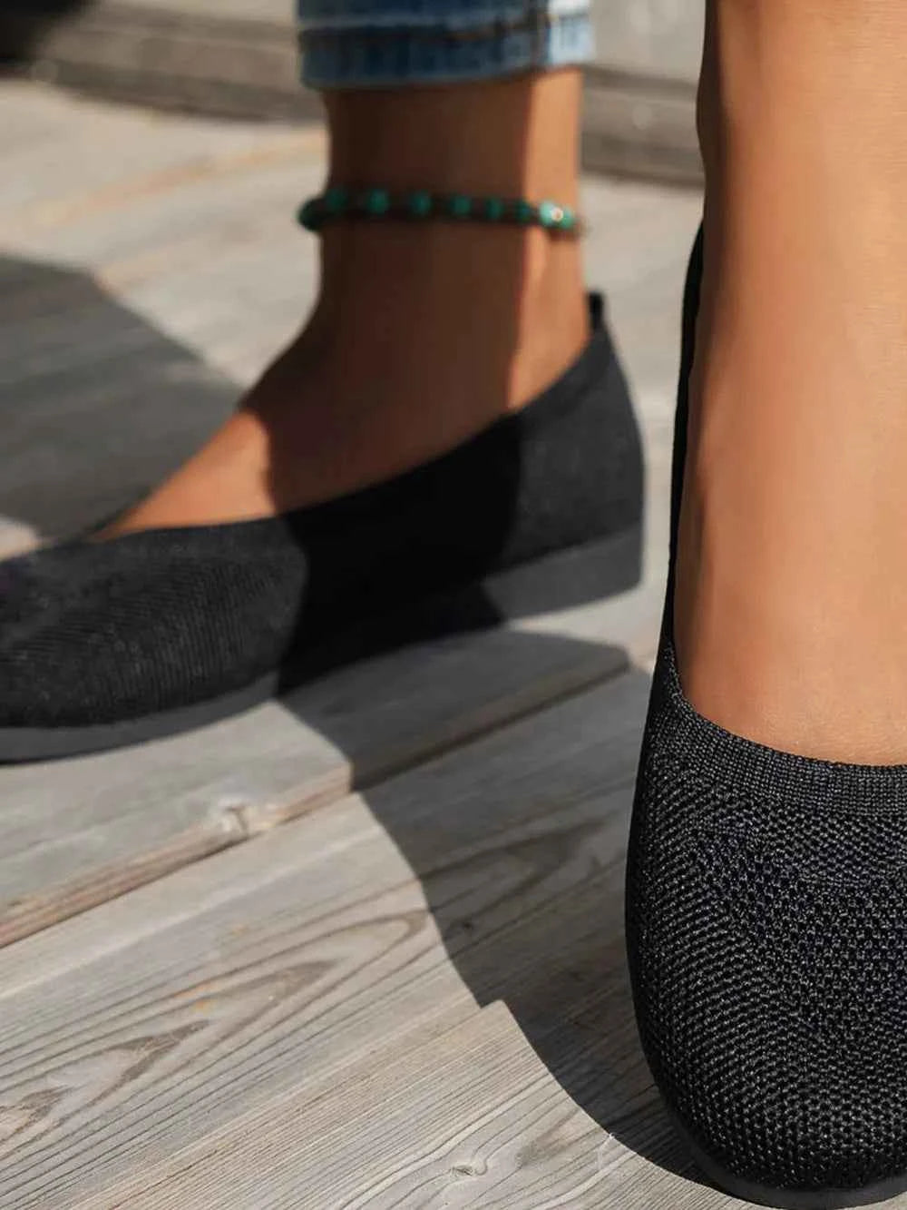 Round Toe Flat Slip-Ons c8537107-ec02-43a3-9a26-1e77f060b395-Max