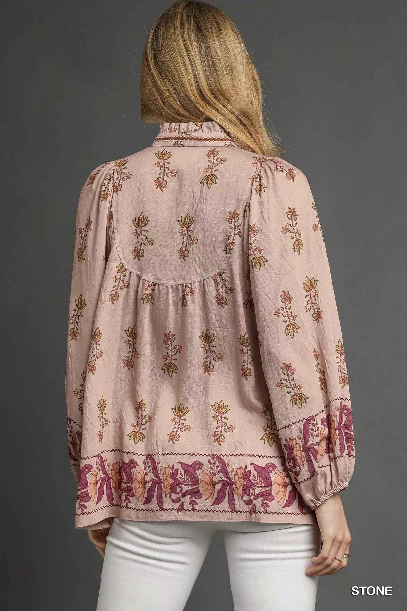 Umgee Floral Boho Peasant Blouse c8c67e64-2231-43c9-8dcd-136d60726762-Max-Origin