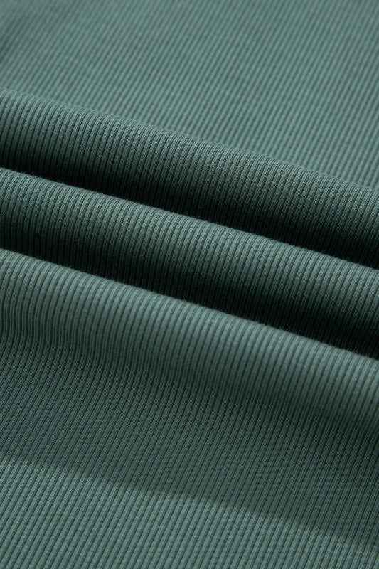 Solid Oversize Sweatshirt and Ribbed Leggings Set c9005aec-34e7-46e2-bb6d-5865290cd733