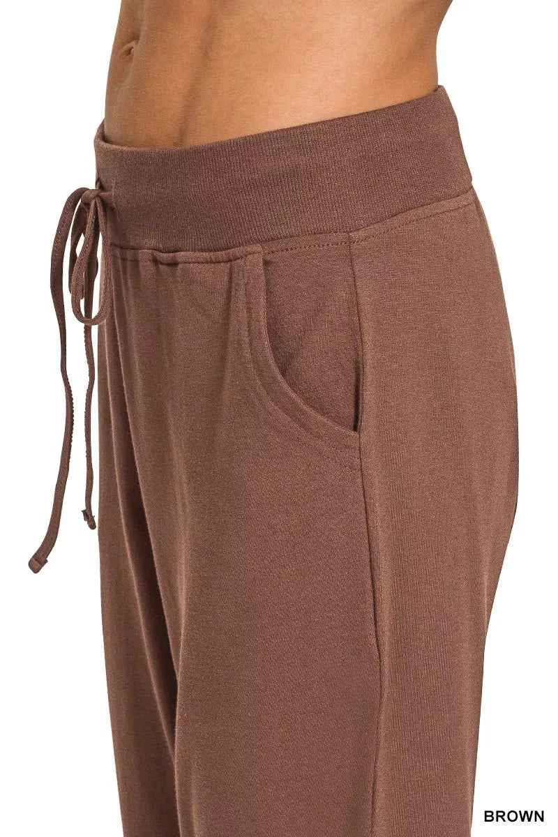 Zenana Drawstring Cotton Joggers with Pockets c9077ac95241459ab7c30b3bf3247cdb-Max-Origin