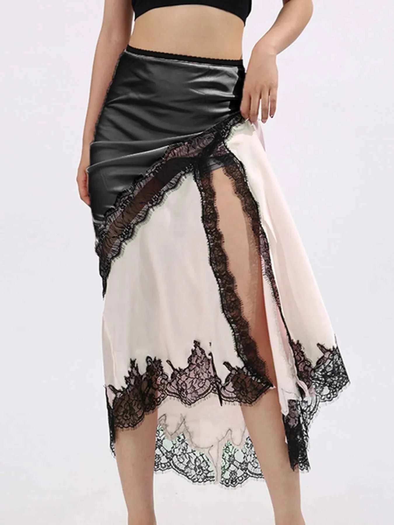 Lace Trim Asymmetrical Midi Skirt c93fbd1a-7a88-4159-bd10-1a1206fae09d-Max-Origin