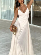Sleeveless Sheer Maxi Dress with Gold Hardware Detail c945bf7b-83ba-4526-9487-a7871c845596-Max-Origin