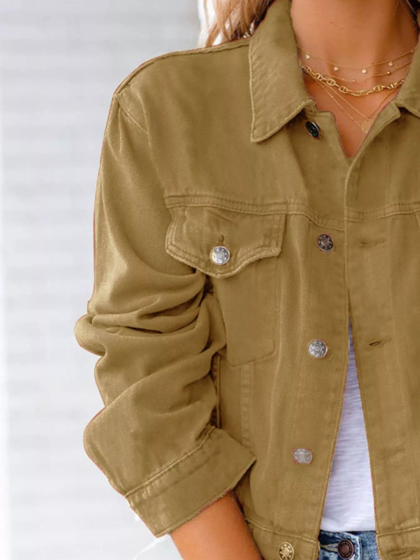 Button Up Long Sleeve Denim Jacket c9577640-0373-4ae5-93cd-6725910e8869-Max-Origin