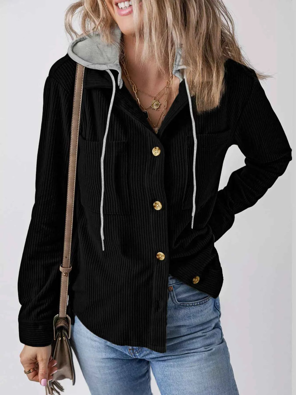 Plus Size Casual Corduroy Button-Down Hooded Jacket c97eac57e4c14f59a5ebadc42e0dc8b3-Max-Origin