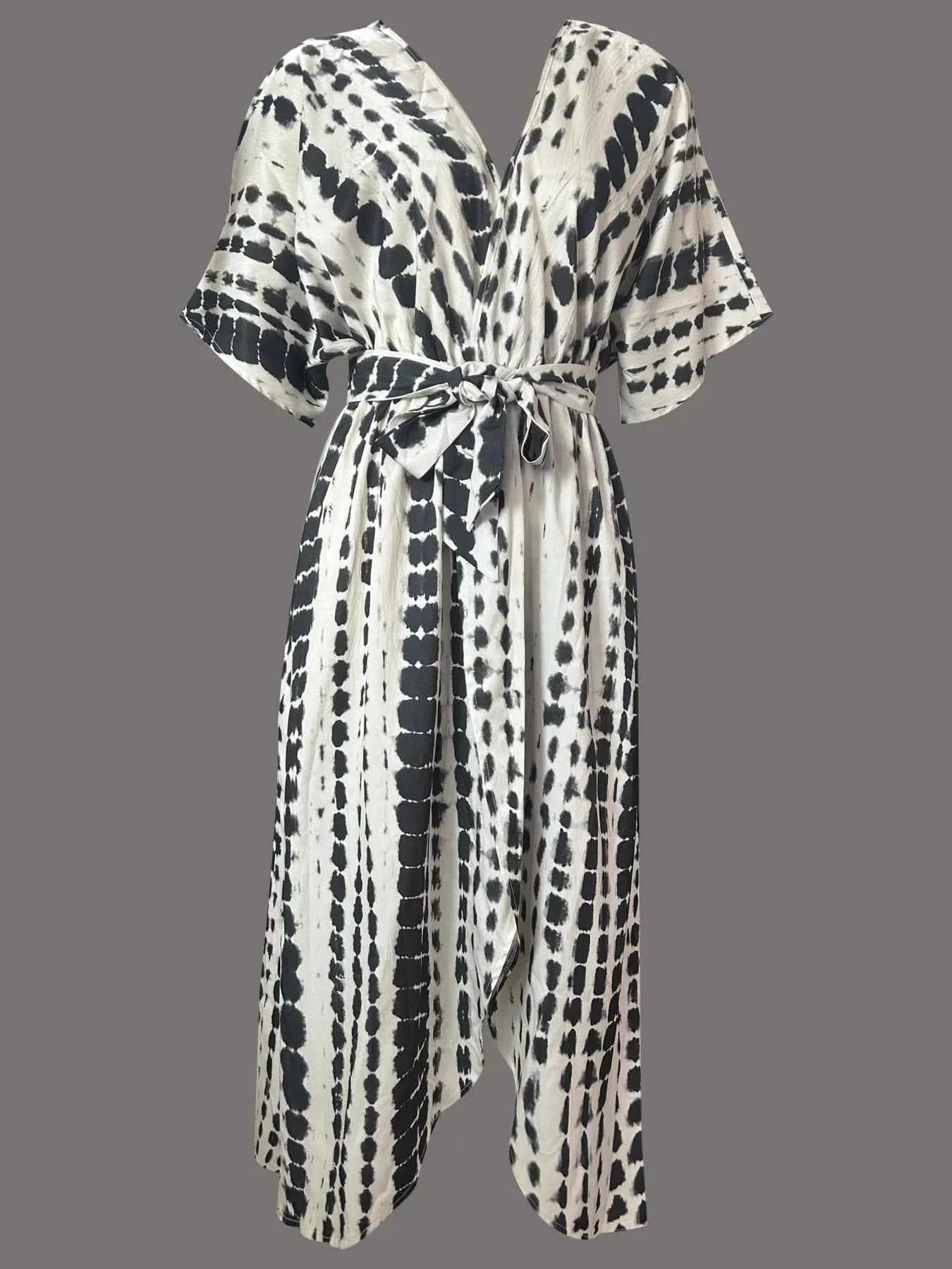 Tie-Dye Tie Waist Wrap Dress c986050ffd4a464cb4a620e99ce982f7-Max-Origin
