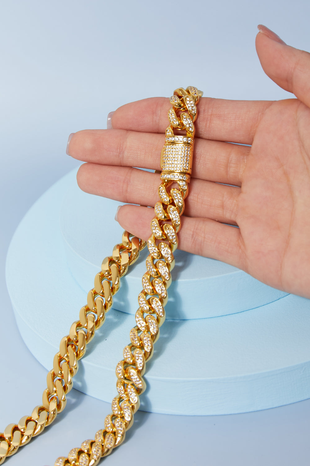 Brass Curb Chain Necklace c9aff621a2704811a75eae3437b5251d-Max