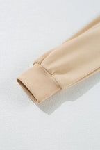 Bonbon Colorful Striped Long Sleeve Pullover and Shorts Set c9ff7285dea320b6