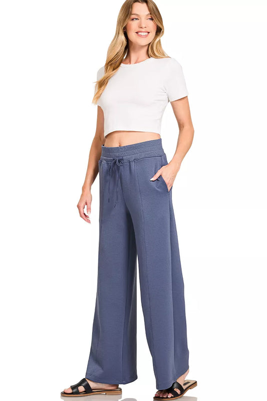 Scuba Collared Pullover & Center Seam Pants Set ca06188c-f0e1-47cc-91ab-5d8fe231d018-Max-Origin