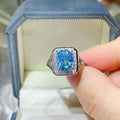 3 Carat Moissanite Square Ring Light Blue ca4a48ba-f95a-4506-afc6-01742bef43bd-Max-Origin