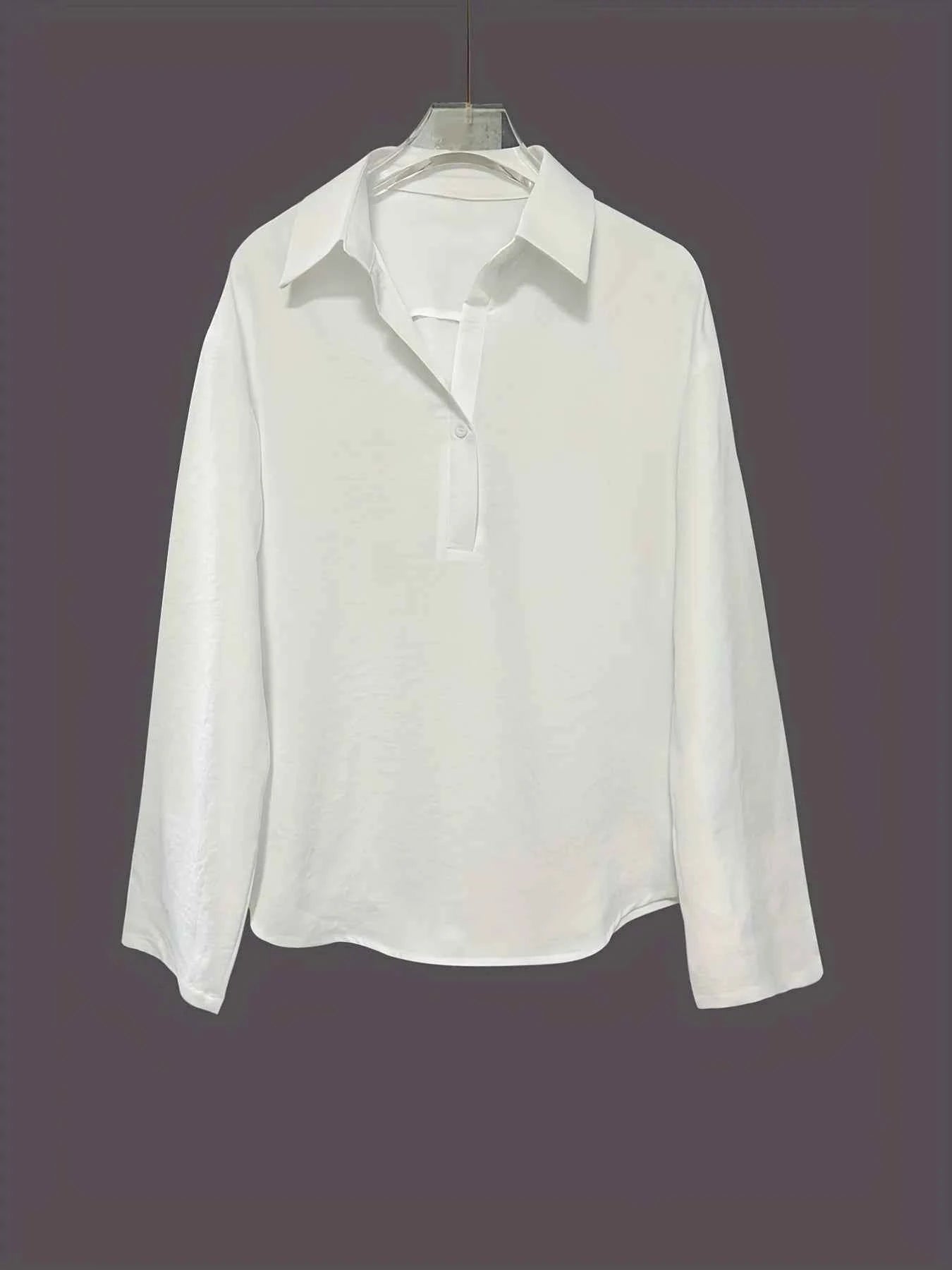 Collared Neck Long Sleeve Shirt ca71093f5c3e4a2eaa9a8c75c637652f-Max-Origin