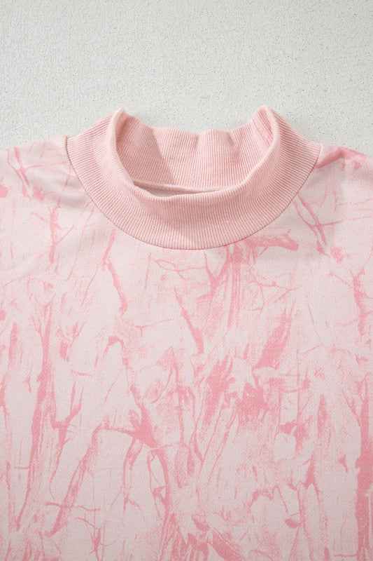 Camo Mock Neck Baggy Sweatshirt caa23000-1612-403f-bfea-33e00e037760