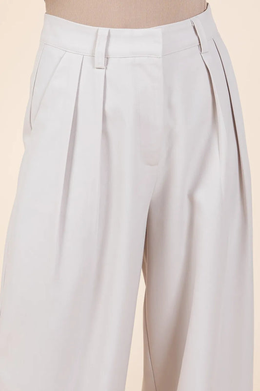 Pintuck Detail High Rise Pants cad684e0-61c2-46d9-9df1-edee5e5b6376-Max