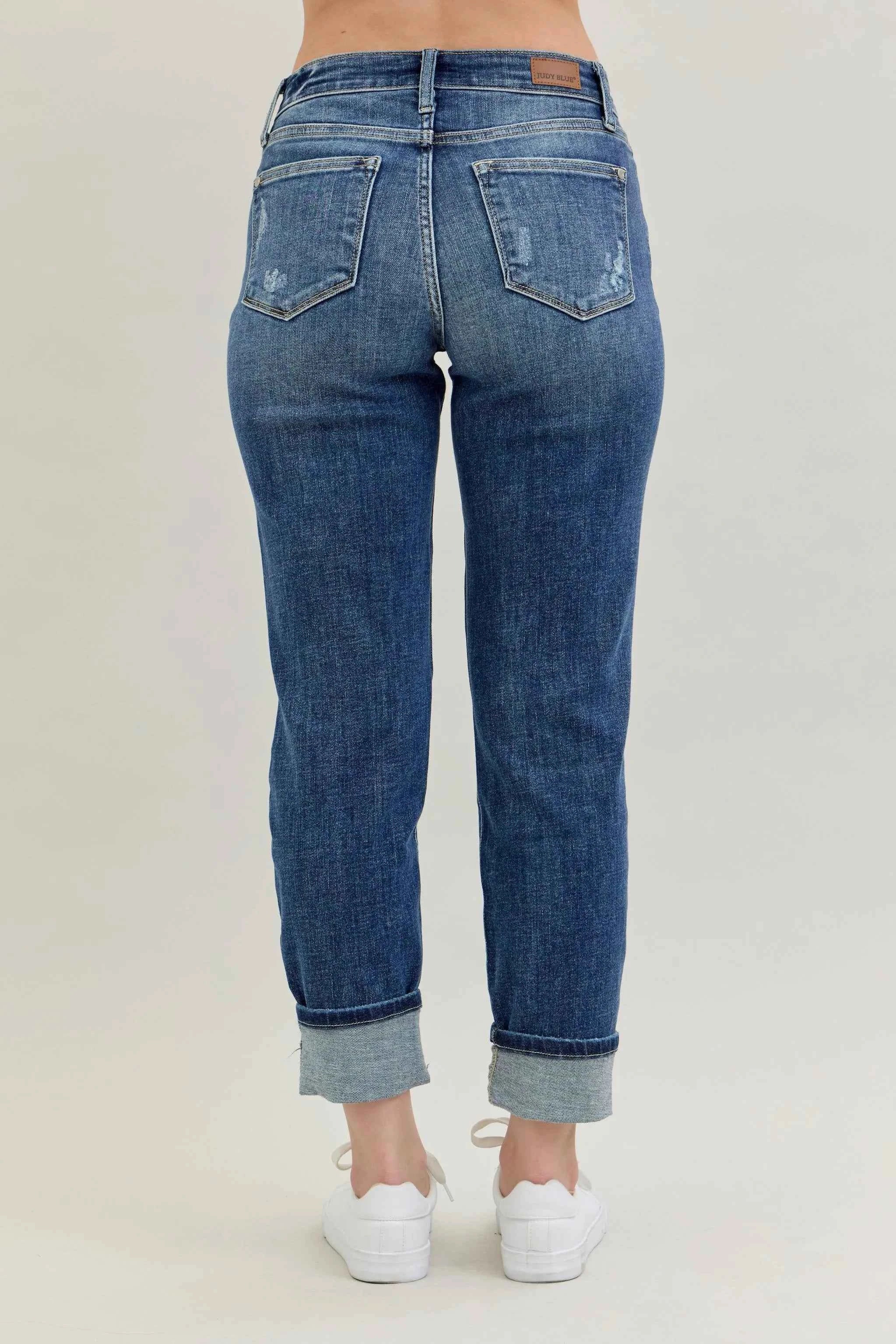Judy Blue Full Size Mid Rise Cuffed Destroy Bf Jeans Plus Size cadc7b86b58d4e8ca670d8290ca5a727-Max-Origin