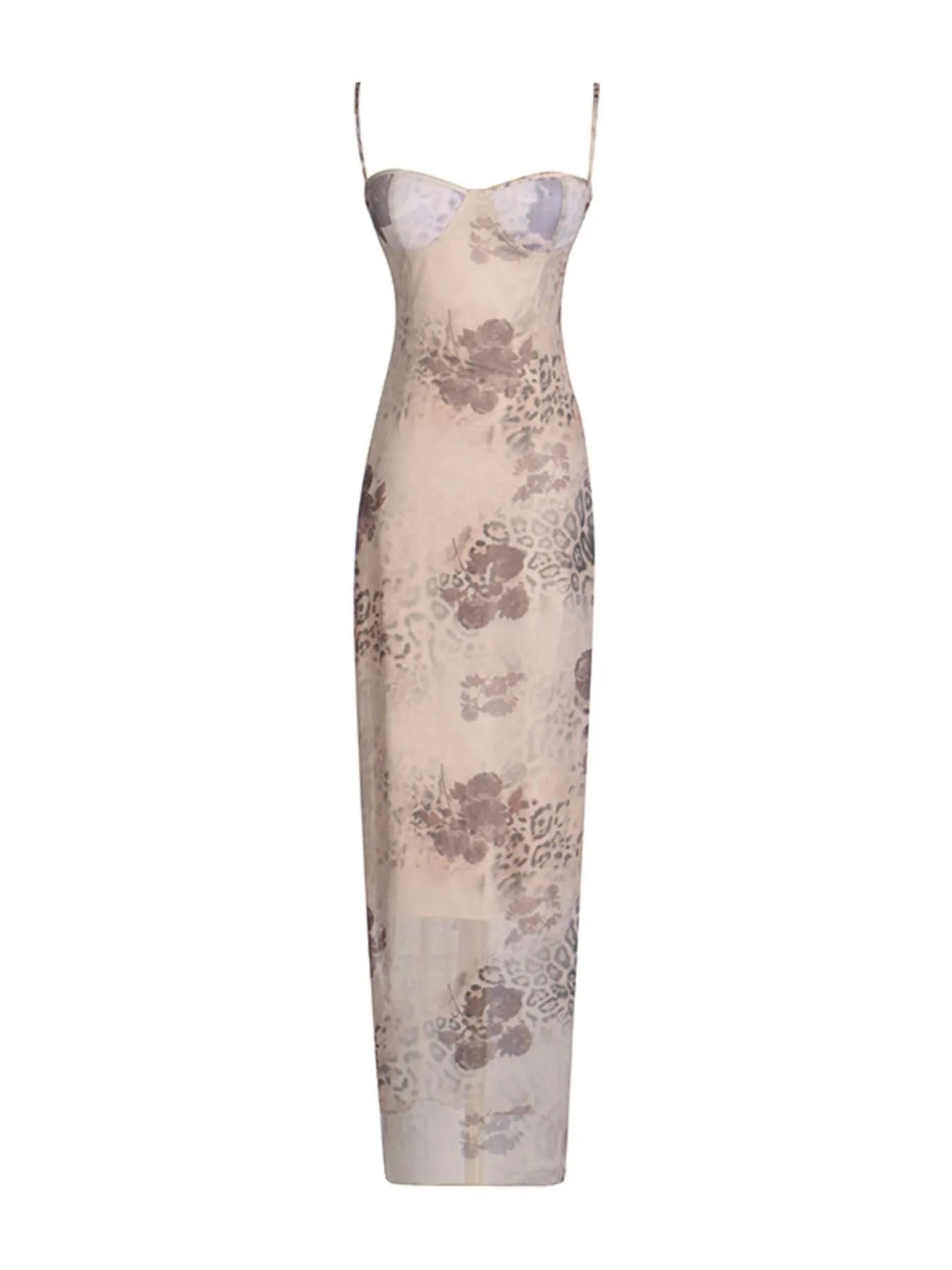 Printed Sweetheart Neck Bodycon Maxi Dress cb0b6fc7-8071-4c6f-b99d-5695981c3c3a-Max-Origin
