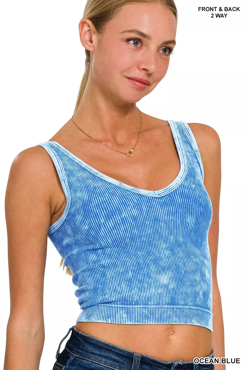 Zenana 2 Way Neckline Washed Ribbed Seamless Tank Top cb14ab89-102b-4673-977c-e5f969f9e1fe-Max-Origin