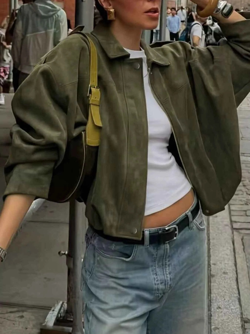 Zip Up Dropped Shoulder Jacket cb25fb40-2b4d-4f2d-84e6-d7dada0c64a4-Max-Origin