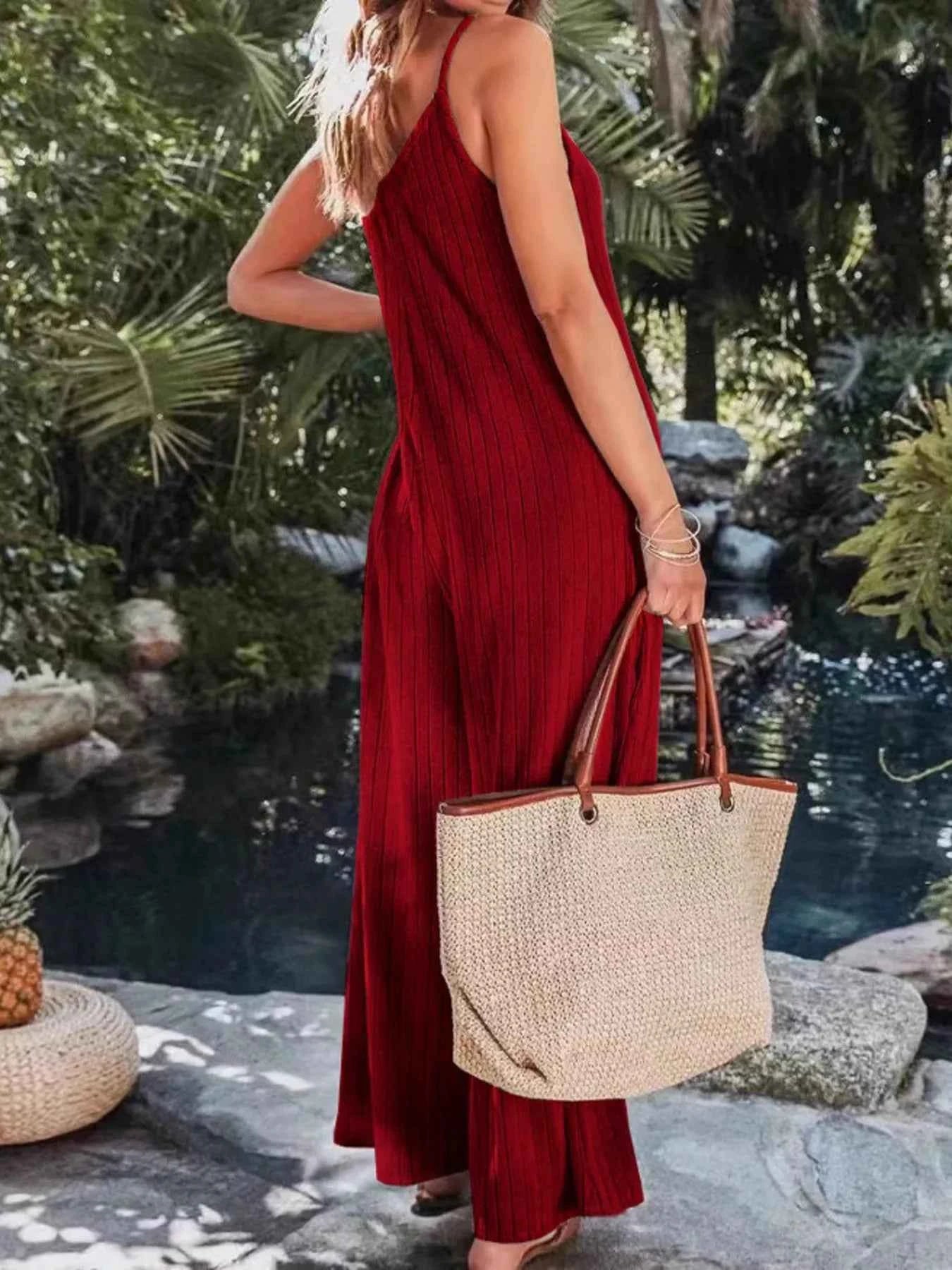 Ribbed V-Neck Wide Leg Jumpsuit cb886101afa44bd8b3255ba148cc7c01-Max-Origin